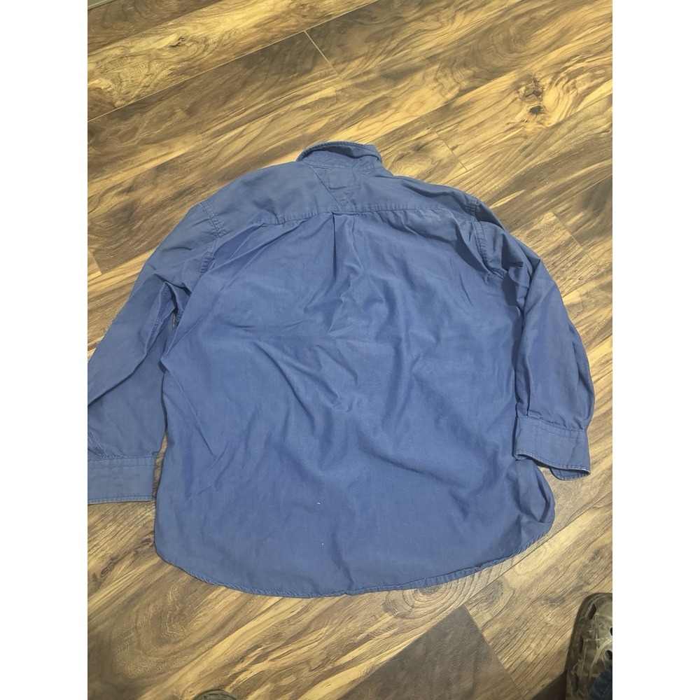 Tommy Hilfiger Men's Button Down Blue 16-32/33 - Picture 2 of 4